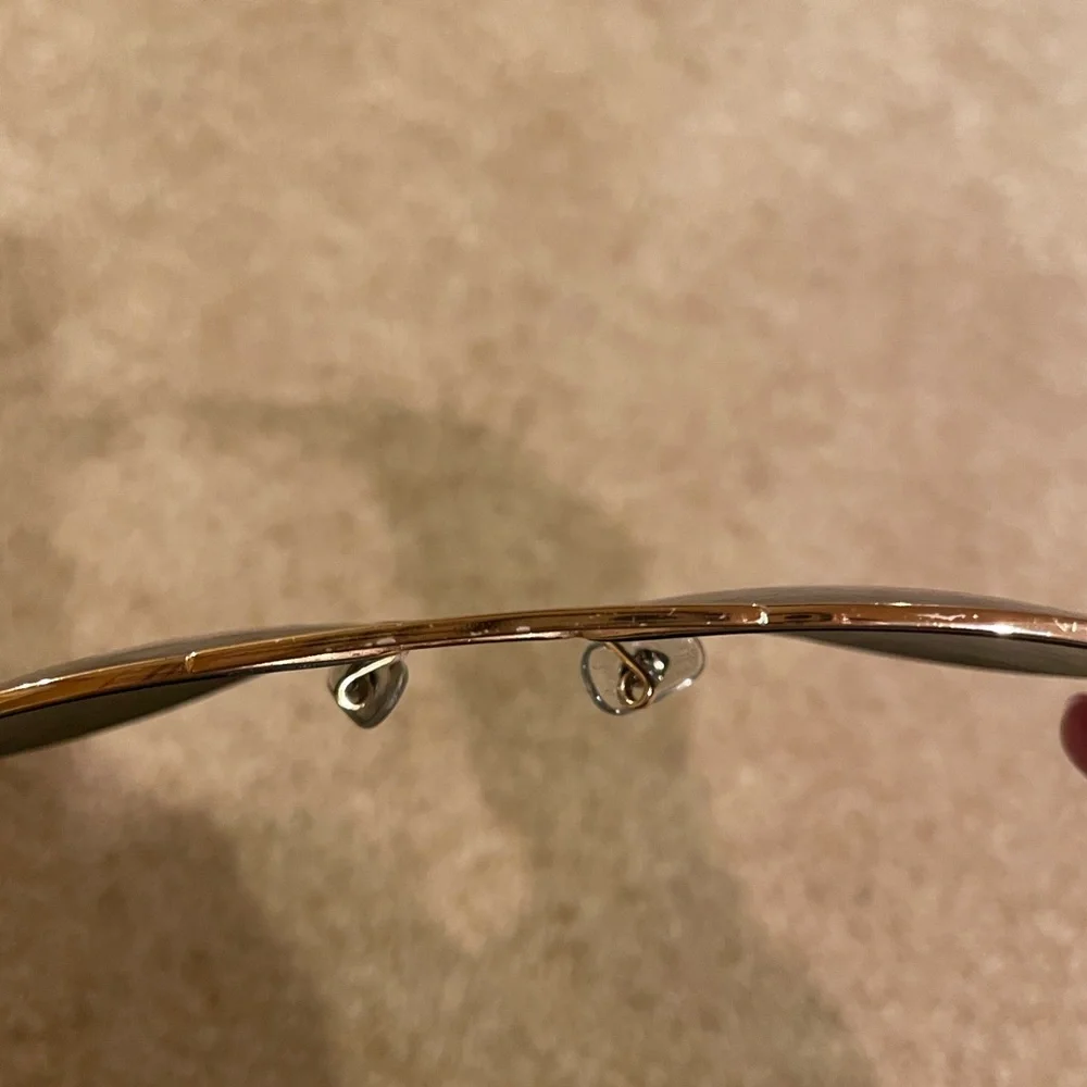 Ray-Ban Gold Aviator Sunglasses - Picture 9 of 16